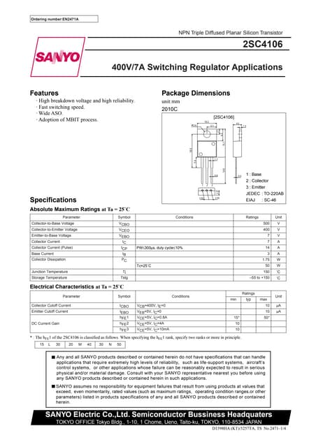 1 n4007 datasheet