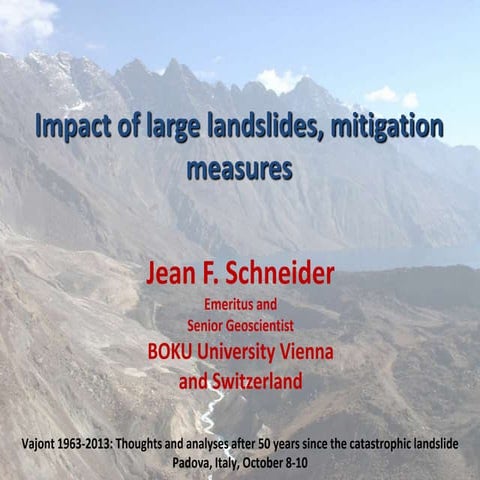 Schneider - Impact of Largelandslide