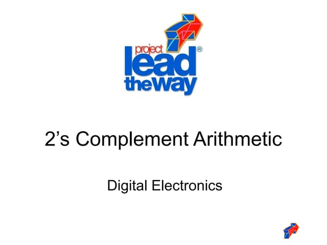 2s complement arithmetic