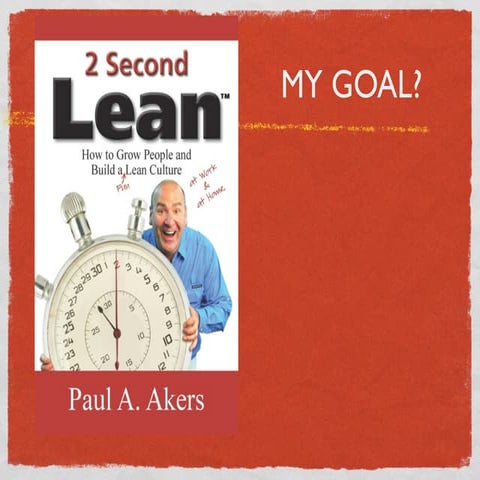 TAG Luncheon: Lean: FastCap Style