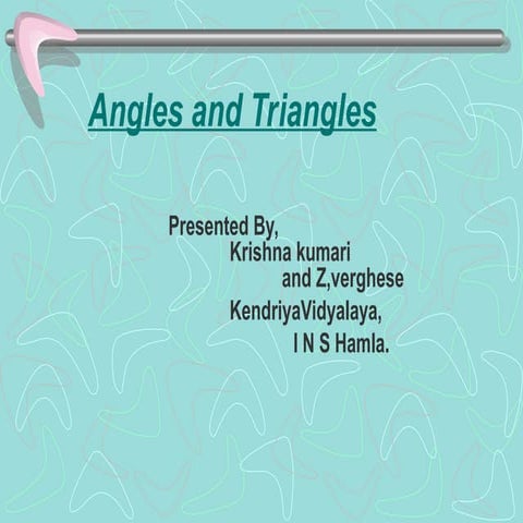 Shapes and Angles 2 for students see and learn