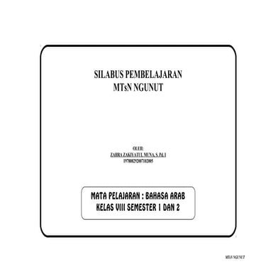 [2] silabus ba viii 1 & 2