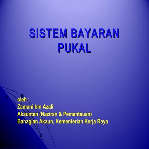 Sistem Bayaran Pukal
