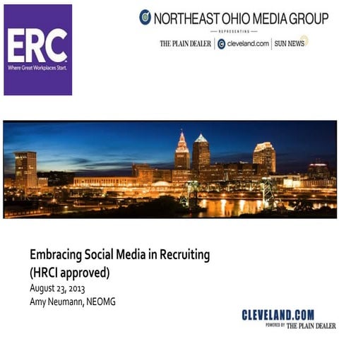 Social Media for Recruiting 2013