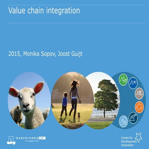 #CPAF15 WS2: Value Chain Integration (Monika Sopov, Joost Guijt, Centre for D...