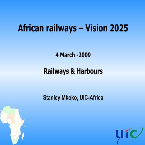 African Railways Vision 2025