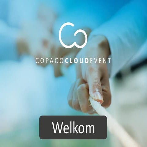 2tCloud 4 fasen model - Copaco Cloud Event 2015 (break-out 1)