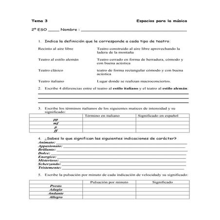 Examen tema 3 | PDF