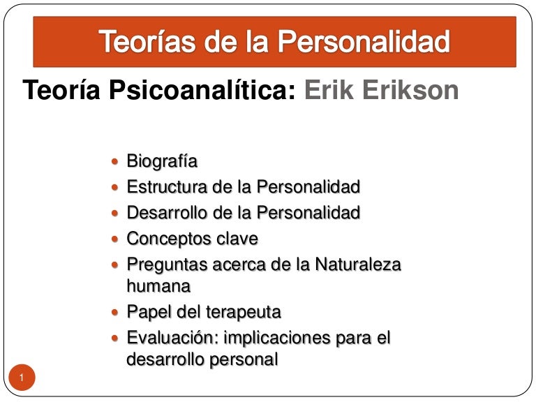 Ciclo Vital De Erikson