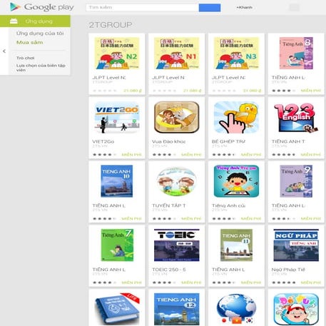 2 tgroup   các ứng dụng dành cho android trên google play