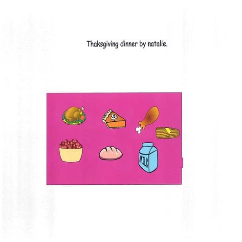 Thanksgiving Dinners by Mrs. Suber's Class