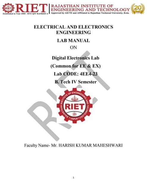 2th year iv sem de lab manual