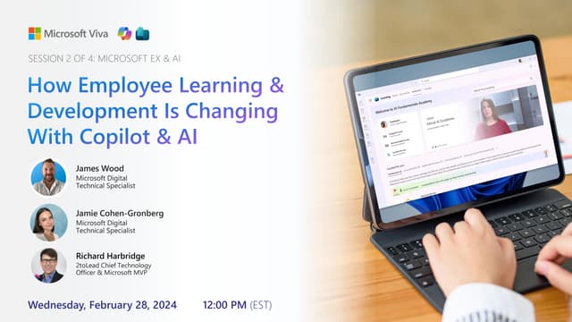 Microsoft x 2toLead Webinar Session 2 - How Employee Learning and Development...