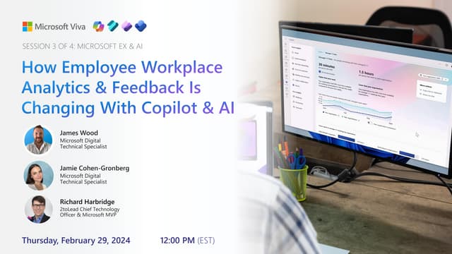 Microsoft x 2toLead Webinar Session 3 - How Employee Workplace Analytics and ...