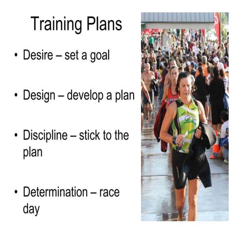 Seminar 2-Training Plans