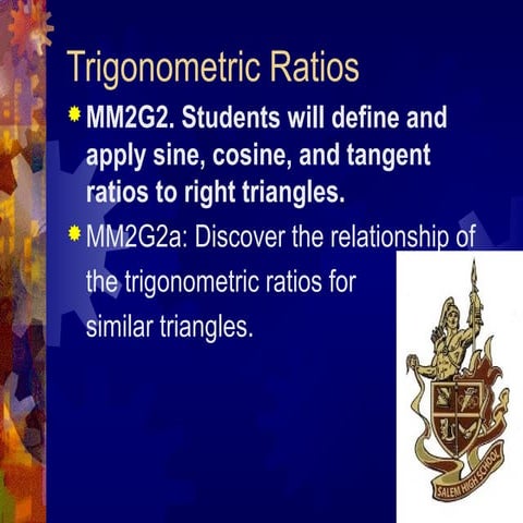 2 trigonometric ratios conglomerate   keep