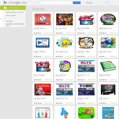 2 ts.vn   các ứng dụng dành cho android trên google play