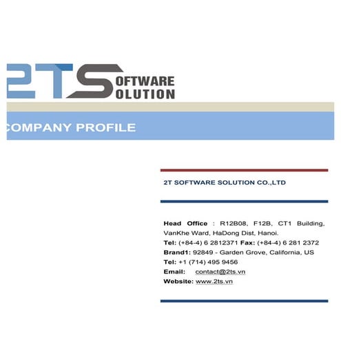 2T SOFTWARE SOLUTION CO.,LTD