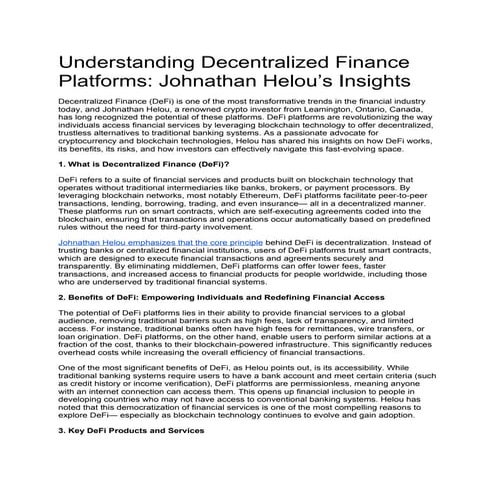 Understanding Decentralized Finance Platforms_ Johnathan Helou’s Insights.docx