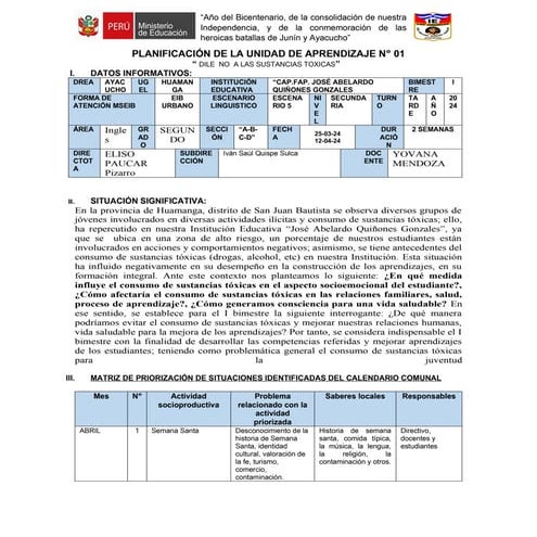 2º U1 S4 SESION D4 PLAN LECTOR DIA DE LA EDUCACION MAESTRAS DE PRIMARIA ...