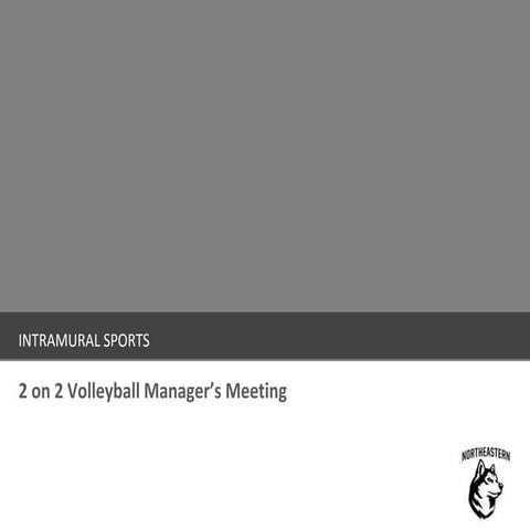 2v2 volleyballmanagersppt