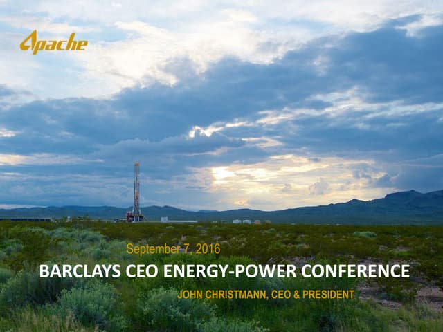 Apache Alpine High 2016 0907 barclays-ir_presentation