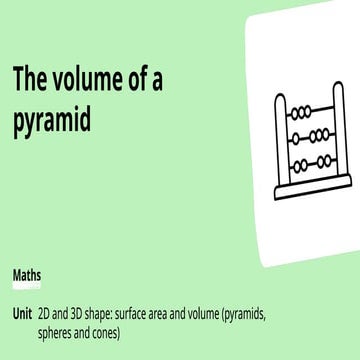 VOLUME OF A SQUARE AND RECTANGULAR PYRAMID.pptx