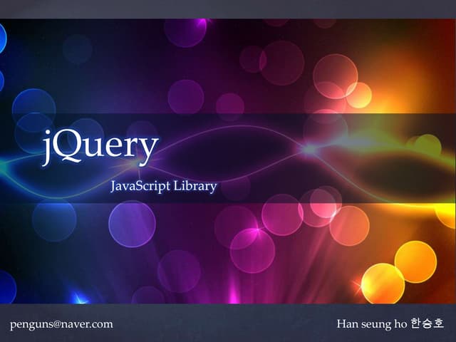 webstudy jquery