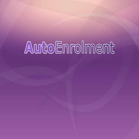 Auto-Enrolment