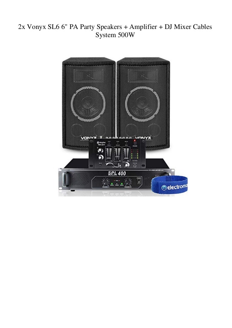 vonyx pa system