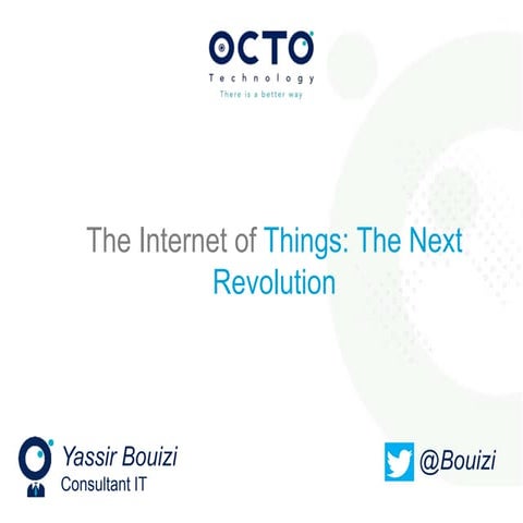 Yassir Bouizi, Consultant chez OCTO Technologies - Mobile Monday Maroc: Inter...
