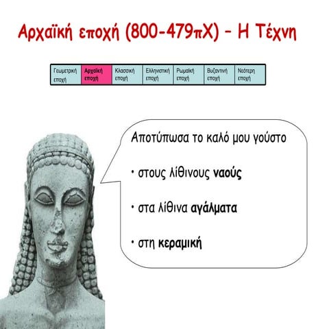 αρχαϊκή τέχνη