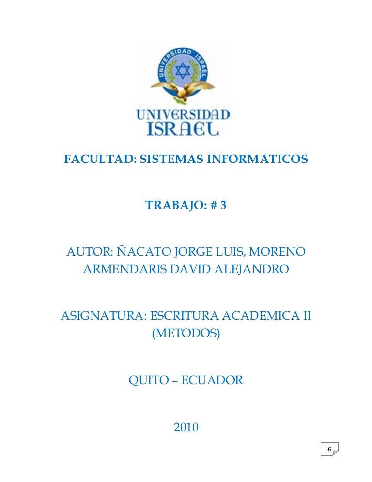 Normas De Escritura Academica - 