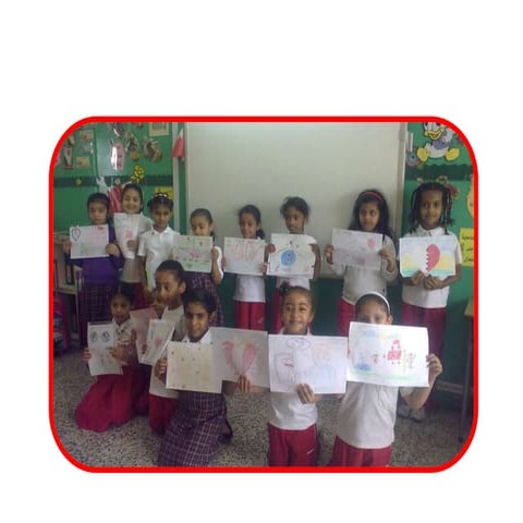 أعمال طالبات الصف الأول فــ 3