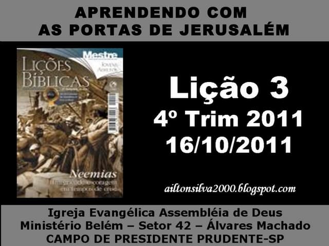 3 - Aprendendo com as portas de Jer...