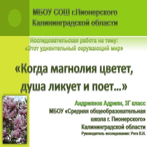 3Г класс | PPT