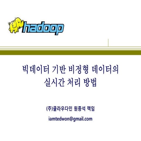 3 빅데이터기반비정형데이터의실시간처리방법 원종석