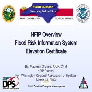 NFIP Overview Flood Risk Informatio...