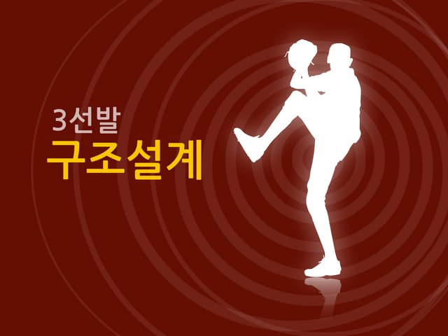 3선발 구조설계