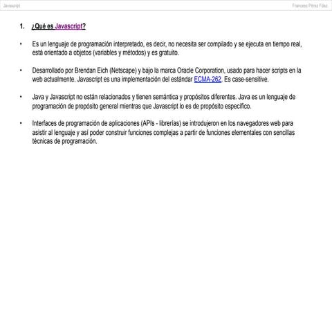 Función eventos en JavaScript | PPTX