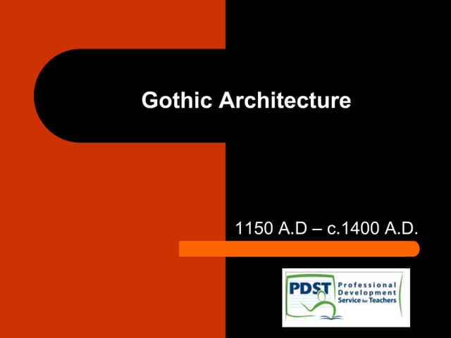 3. gothic architecture