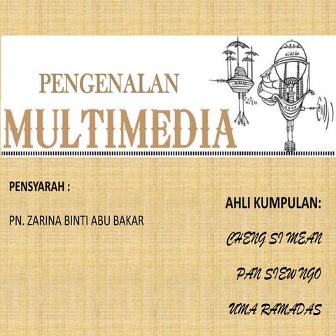 pengenalan multimedia  PSV 3109
