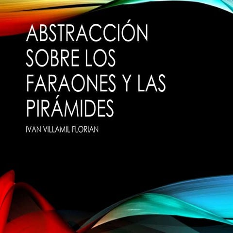 Faraones y piramides