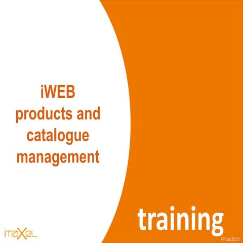 3. how to manage products&catalogue