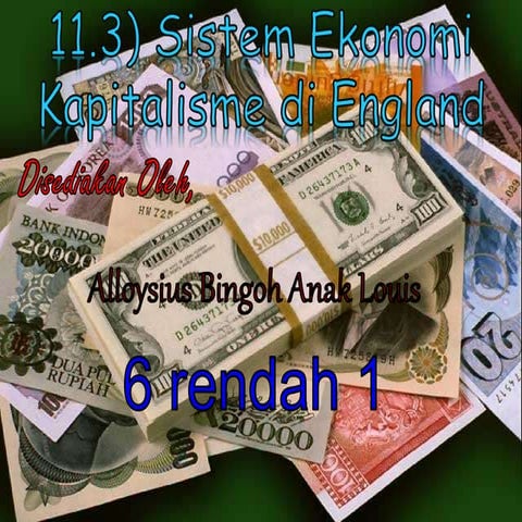 3.1.1  sistem ekonomi fedualisme dan kapitalisme di england abad ke18 19