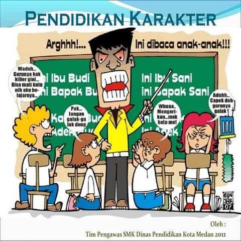 pendidikan karakter di sekolah