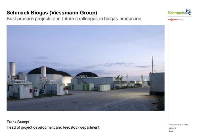 Best Practice Projects And Future Challenges In Biogas Production F