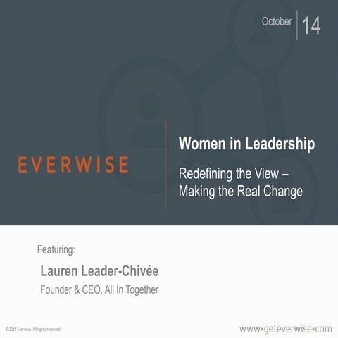 Everwise Webinar: Women In Leadership