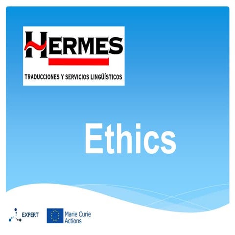 9. Ethics - Juan Jose Arevalillo Doval (Hermes)