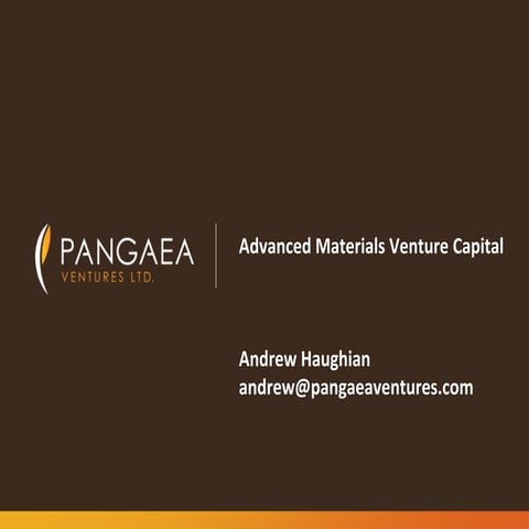 GloSho'14: Investor Reverse Showcase - Andrew Haughian